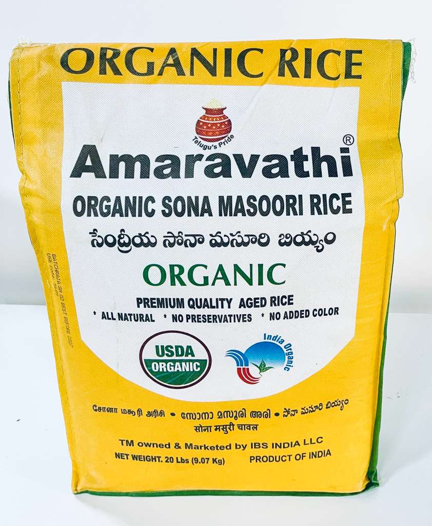 Amaravathi organic Sona Masoori Rice